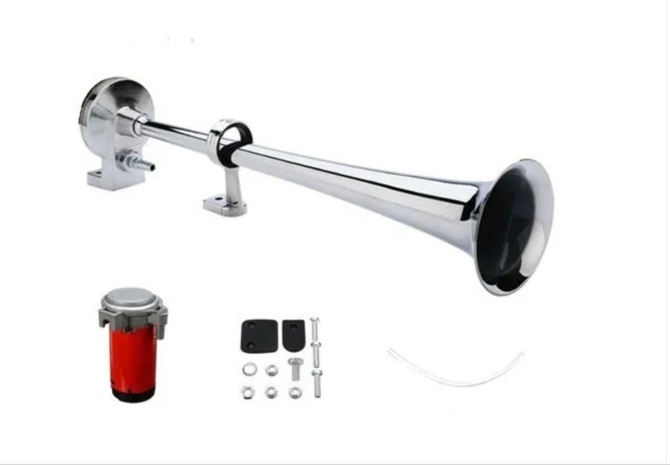 Bocina Electrica Trompeta Aire Comprimido Universal Auto 12v