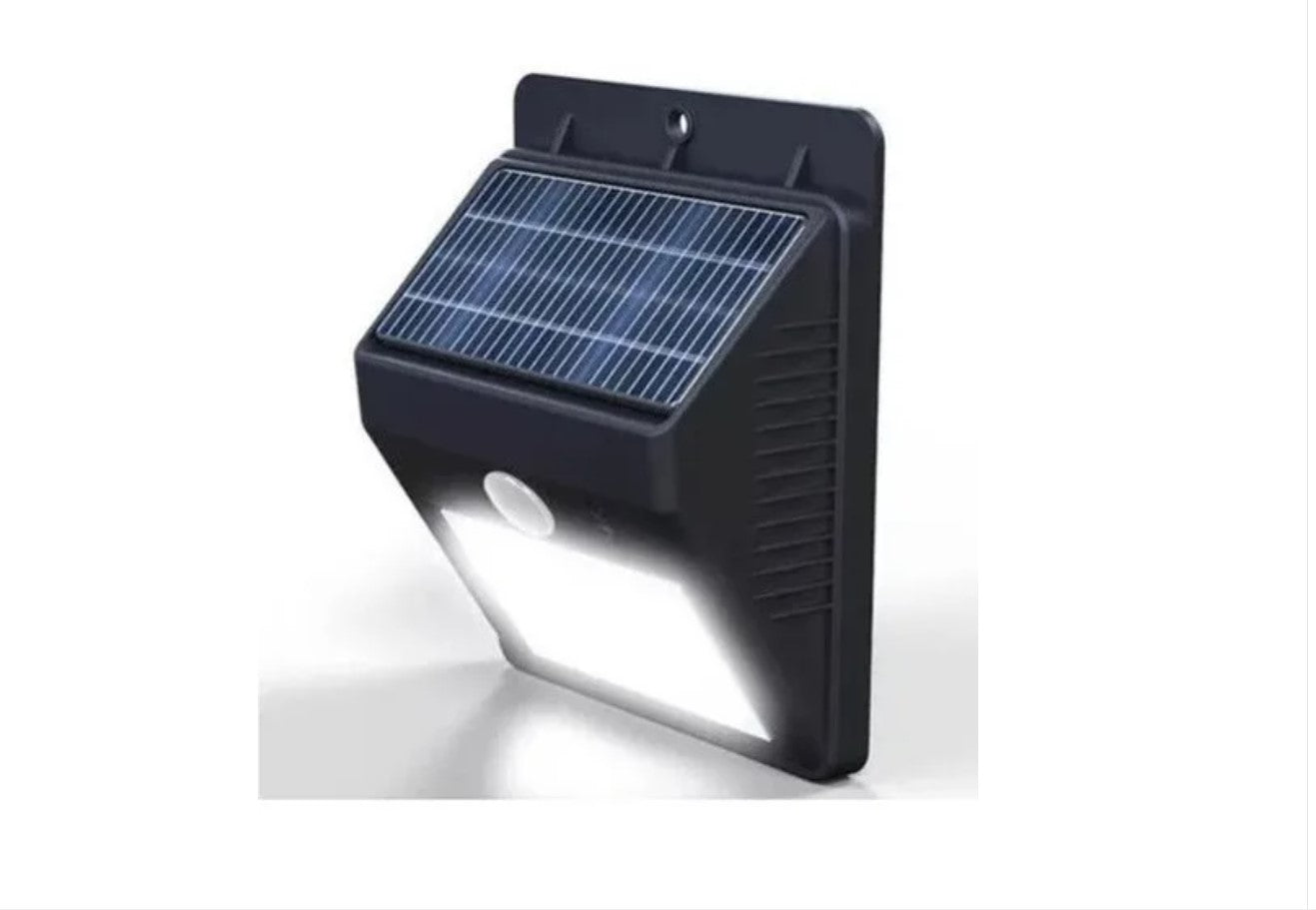 Foco 30 Led Solar Exterior E Interior