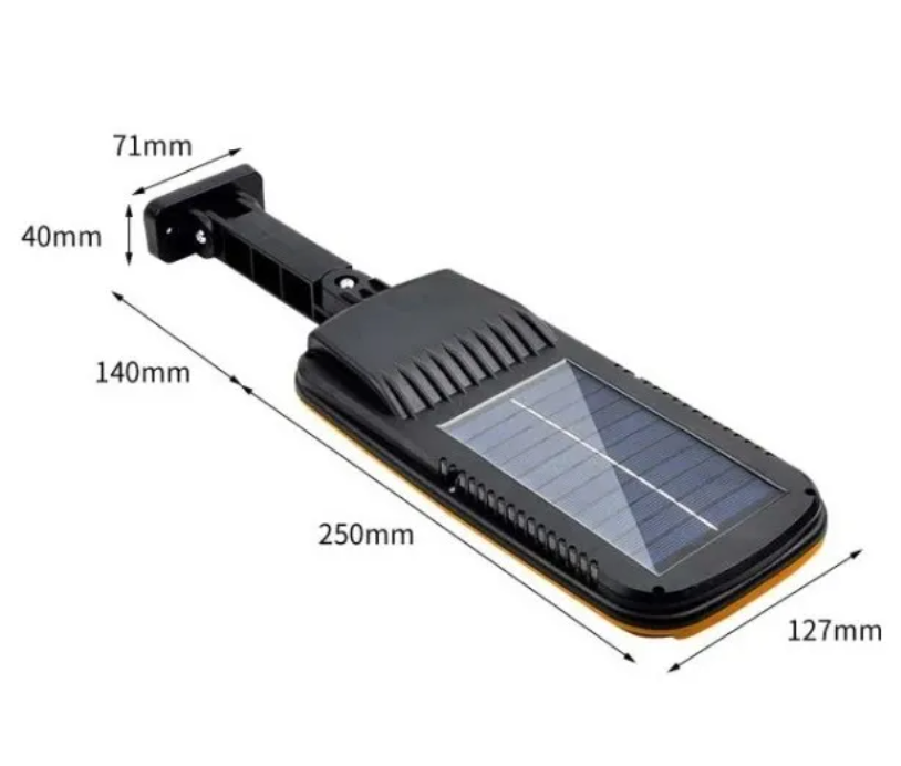 Foco Led Solar 160 Led Sensor Control Remoto 3 Modos