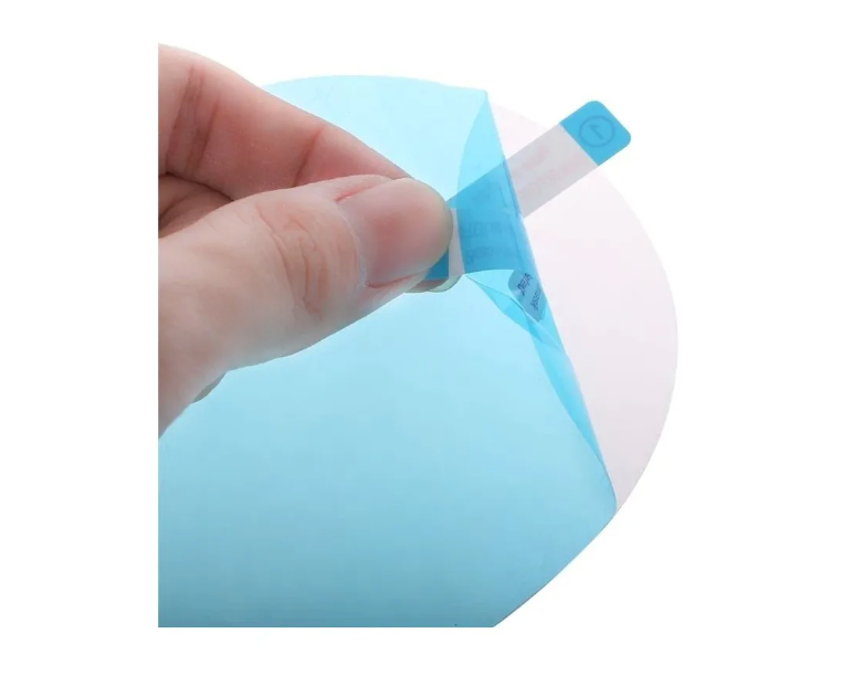 Kit Par Lamina Espejo Retrovisor Anti Lluvia Impermeable