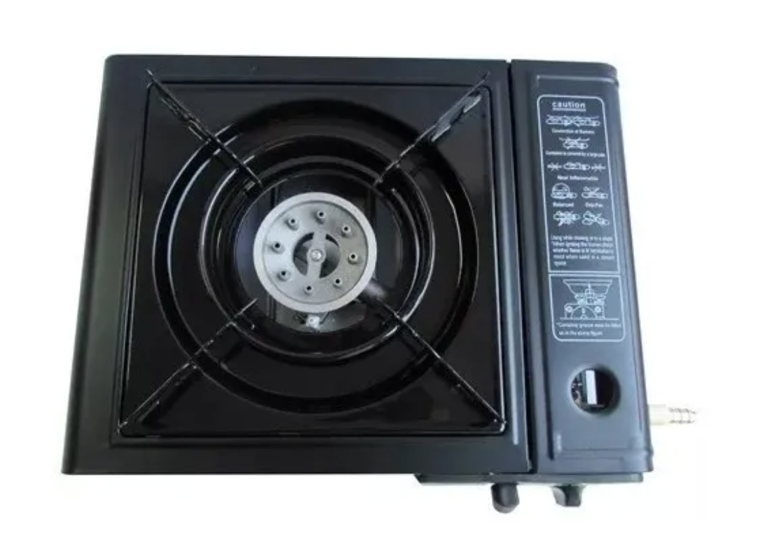 Cocinilla Camping Cocina Portátil Gas Con Maleta + Garantía!