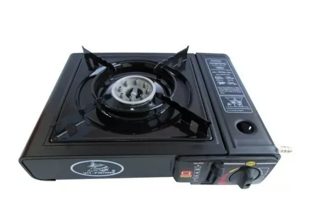 Cocinilla Camping Cocina Portátil Gas Con Maleta + Garantía!