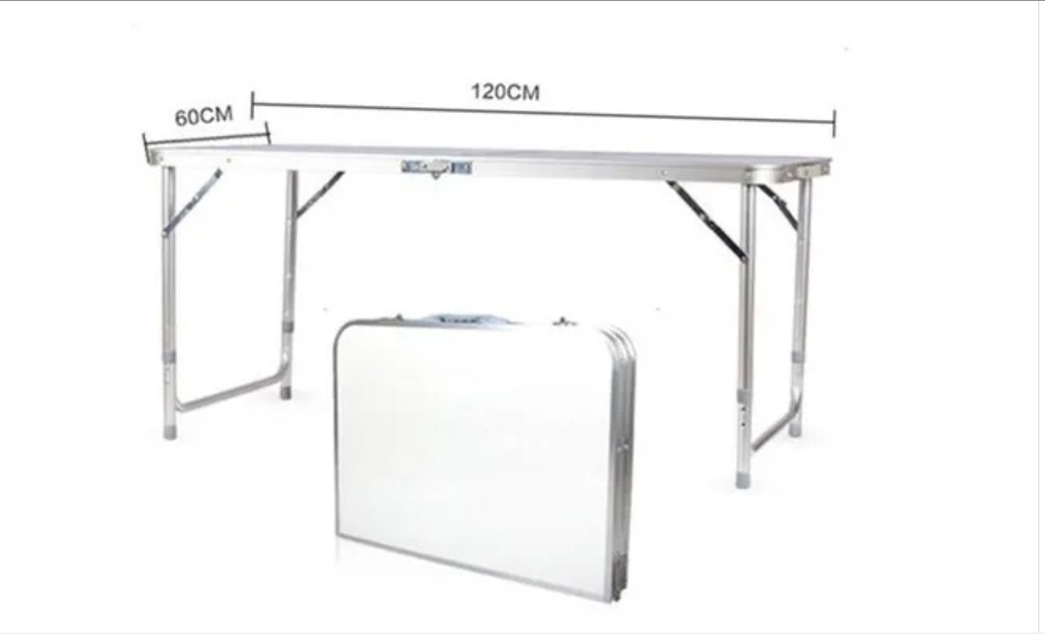 Mesa Plegable Camping Playa Paseo Eventos Tipo Maleta