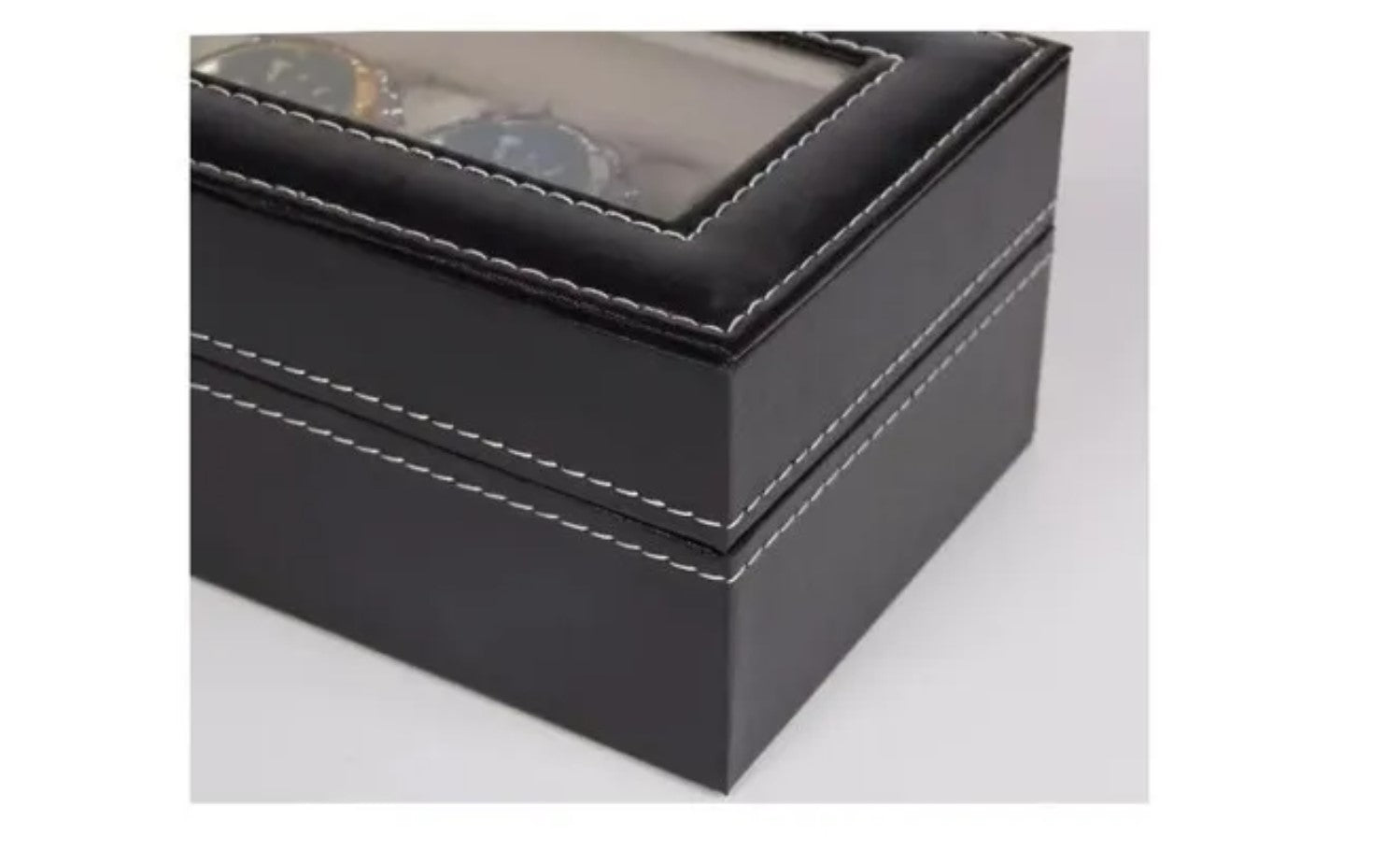 Caja Organizador Estuche Para 6 Relojes Exhibidor Ecocuero