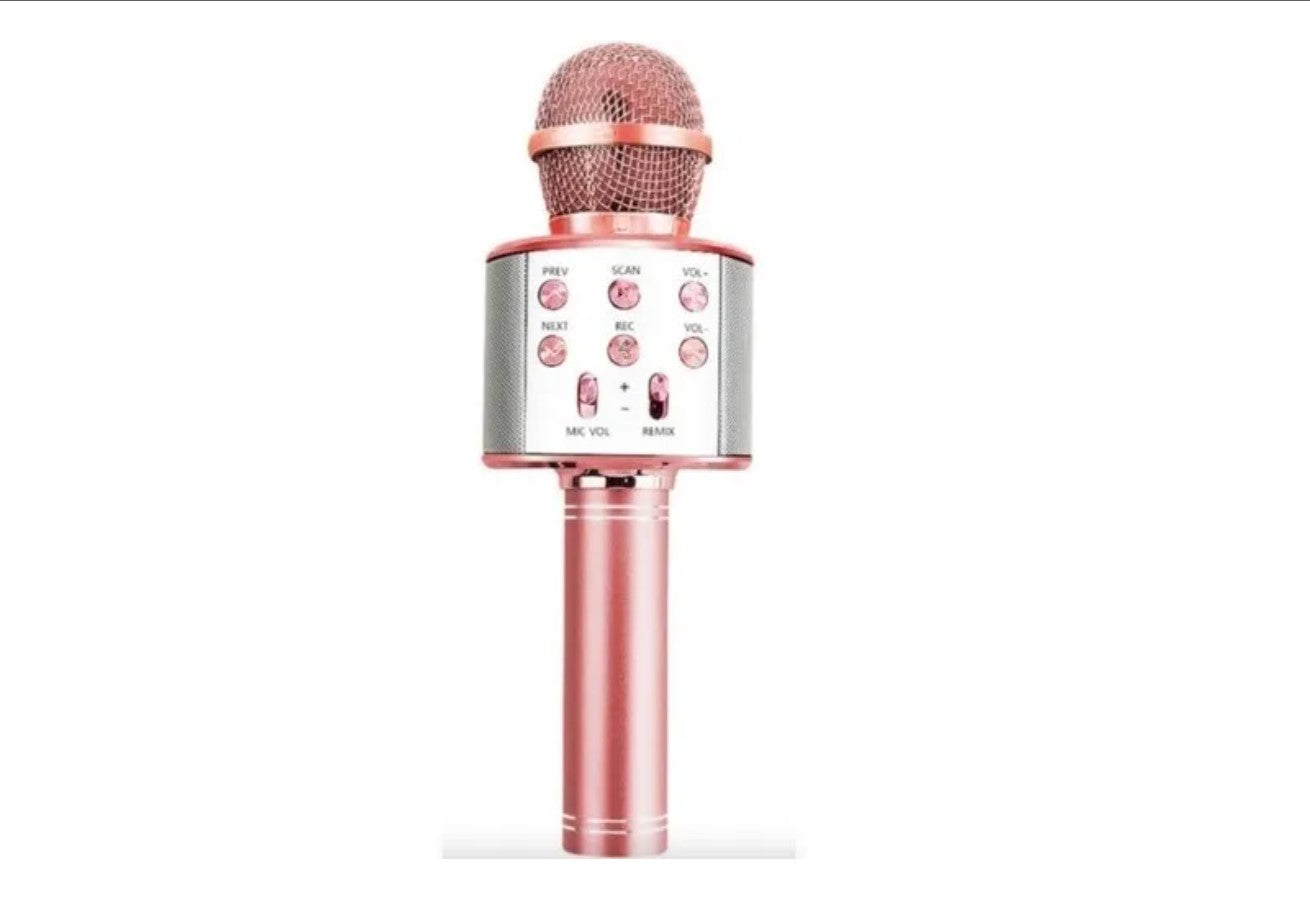 Micrófono Parlante Karaoke Bluetooth Inalámbrico
