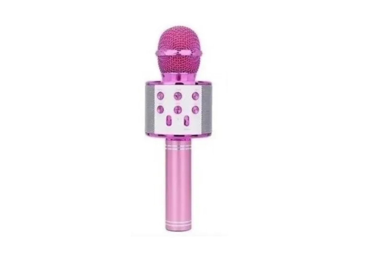 Micrófono Parlante Karaoke Bluetooth Inalámbrico