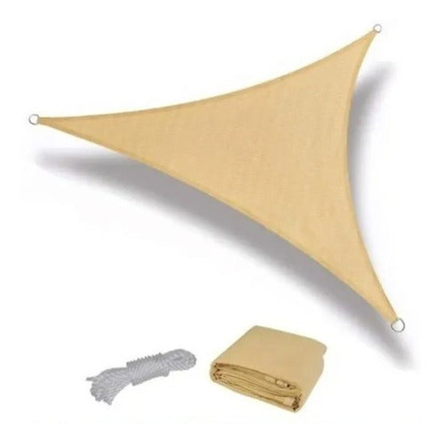 Toldo Vela Sombra 5mx5m Toldos Vela Malla Sombra Triangular